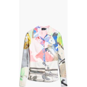 Desigual - Machenszie - Blouse - Multikleur - Katoen