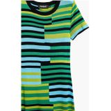 Desigual - URUGUAY - Lange Jurk - Groen