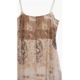 Desigual - Zomerjurk - Crème - Mouwloos - Korte Jurk