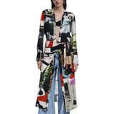 Desigual - Knoopjurk - Veelkleurig - 100% Viscose - Lente/Zomer Collectie