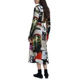 Desigual - Knoopjurk - Veelkleurig - 100% Viscose - Lente/Zomer Collectie