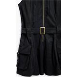 Desigual - Utility-stijl Jurk - Groen - Katoen - Met Cargozakken