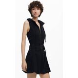 Desigual - Utility-stijl Jurk - Groen - Katoen - Met Cargozakken