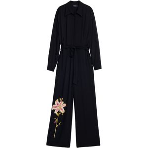Desigual Jumpsuit_Lirio jeans voor dames, Zwart, XL