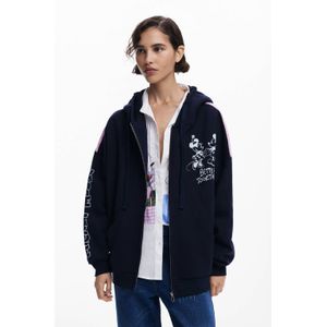 Desigual sweatvest donkerblauw