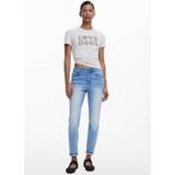 Desigual - LOVE DSGL - T-shirt - Wit