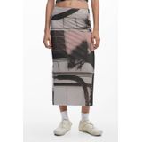 Desigual - Shelley - Damesjupe - Multicolor - Viscose