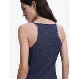 Haltertop - Motiefprint - Jersey - Ronde Hals - Mouwloos