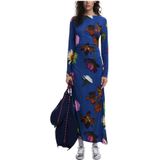 Desigual - Kleed - Veelkleurig - Viscose Mix