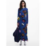 Desigual - Kleed - Veelkleurig - Viscose Mix