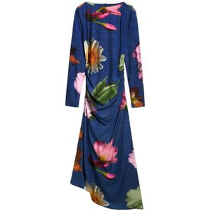 Desigual - Kleed - Veelkleurig - Viscose Mix