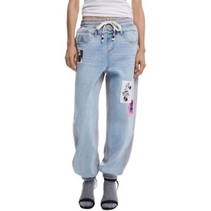 Desigual - Plain White - Jeans - Wit - Katoenmix