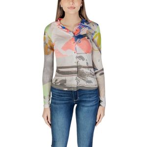 Desigual - Blouse - Veelkleurig - Polyester - Lange Mouwen - Lente/Zomer Collectie