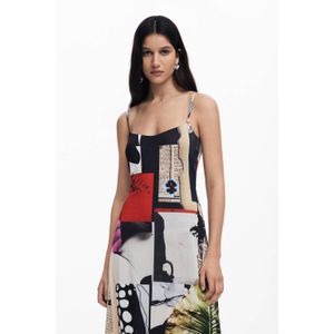 Desigual Zomerjurk - Mouwloos - Zwart