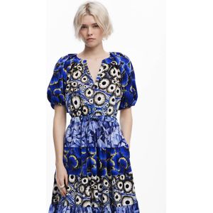 Desigual - A-lijn Jurk - Blauw