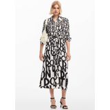 Desigual - Tripoli - Casual Jurk - Wit - 100% Katoen