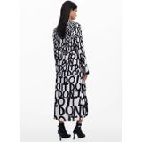 Desigual - Tripoli - Casual Jurk - Wit - 100% Katoen
