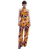 Desigual - Pant_Eos - Pantalon - Zwart - Viscose/Polyamide