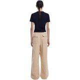 Desigual - T-shirt - Katoen - Met Grote Bloemenprint - Korte Mouwen