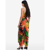 Desigual Jumpsuit - Zwart - Met Broderie Details