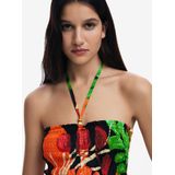 Desigual Jumpsuit - Zwart - Met Broderie Details
