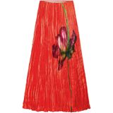Desigual - Rok - Groen - Bloemenprint - Lang/maxi