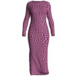 Desigual - Repris - Casual Jurk - Rood - Katoen