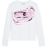 Desigual - REPRIS_TS_Delicate - T-shirt - Wit - Katoen