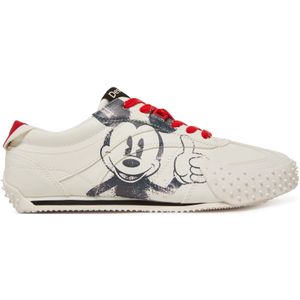 Desigual - Mickey Mouse - Sneakers - Wit