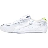 Desigual - Sneakers - Zilver - Imitatieleer - Vetersluiting