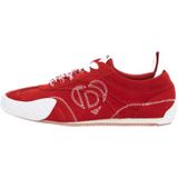 Desigual - Retro - Suède Sneakers - Rood - Dames