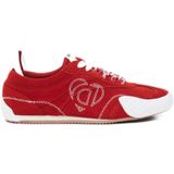 Desigual - Retro - Suède Sneakers - Rood - Dames