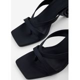 About You - Effen Muiltjes met Trechterhak en Open Toe