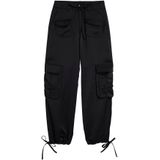 Desigual - Cargobroek - Zwart - Tapered - Lang/maxi