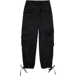 Desigual - Cargobroek - Zwart - Tapered - Lang/maxi