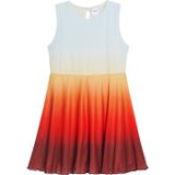 Desigual - Jurk - Pastelblauw / Oranje / Rood / Bourgogne - Knielengte - Mouwloos