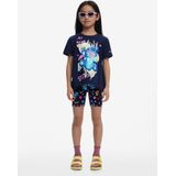 Desigual - Stitch™-top - T-shirt - Korte Mouwen - Ronde Hals - Asymmetrische Zoom