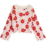 About You - Gebreide Trui - Ronde Hals - Bloemenprint - Katoen