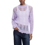 Desigual - Jers_Helsinki 25Wwjf 09 - Gebreide Trui - Paars