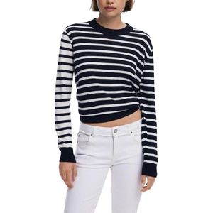 Desigual - Jers_Bergen - Gestreepte Trui - Zwart - Dames