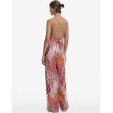 Desigual Jumpsuit  oranje / rood / lichtrood / zwart