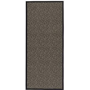 Lolahome vinyl tapijt voor buiten, modern, bruin, 75 x 175 cm