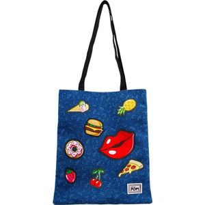 Oh My Pop! Shopping bag Patches schoudertas