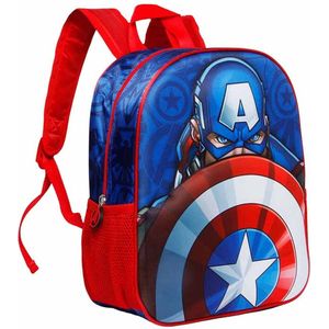 The Avengers - Rugzak - 3D - Captain America - 31cm