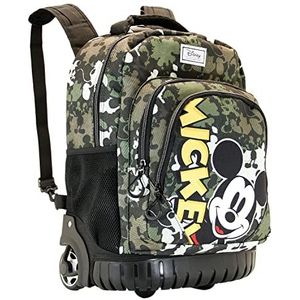 Disney Gts Fan Mickey Mouse Trolley Bag - Surprise Groen