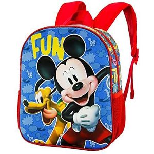 Mickey Mouse Fun-rugzak, Basic, meerkleurig, basic, rugzak Basic Fun, Meerkleurig, Rugzak Basic Fun