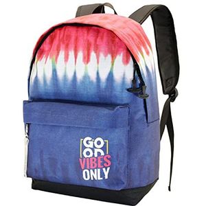 Oh My Pop Eco 2.0 Good Vibes Denim Backpack Blauw
