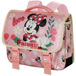 Minnie Mouse Garden-Cartable Rugzak 2.0, Roze, roze, Eén maat, Cartable Rugzak 2.0 Tuin