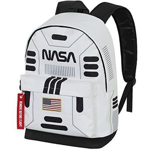 NASA Spacehip-Fan HS Rugzak 2.0, Wit, Wit, Eén maat, FAN HS Rugzak 2.0 Ruimteschip