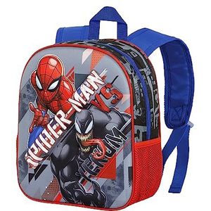 Spiderman Rage Kleine 3D-rugzak, rood, één maat, kleine 3D-rugzak, Rage, Rood, Kleine 3D Rage rugzak